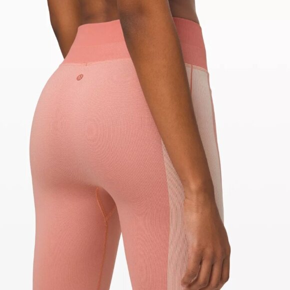 Lululemon Ebb to Train Tight Abstract Pink 21368 - Picture 4 of 13